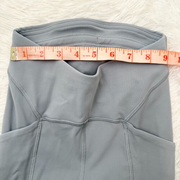 Women Lululemon Power Thru High-Rise Tight 25" Pockets in Rhino Grey Size 0 - Picture 9 of 10
